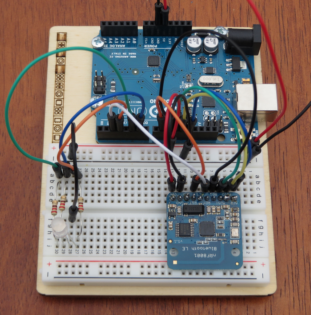 Control LED Light Color Via an Arduino and an IPhone Over BLE : 4 Steps ...