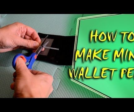 How to Make Mini Wallet Pen