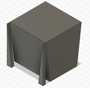 Step 2: Create the Sloping Sides