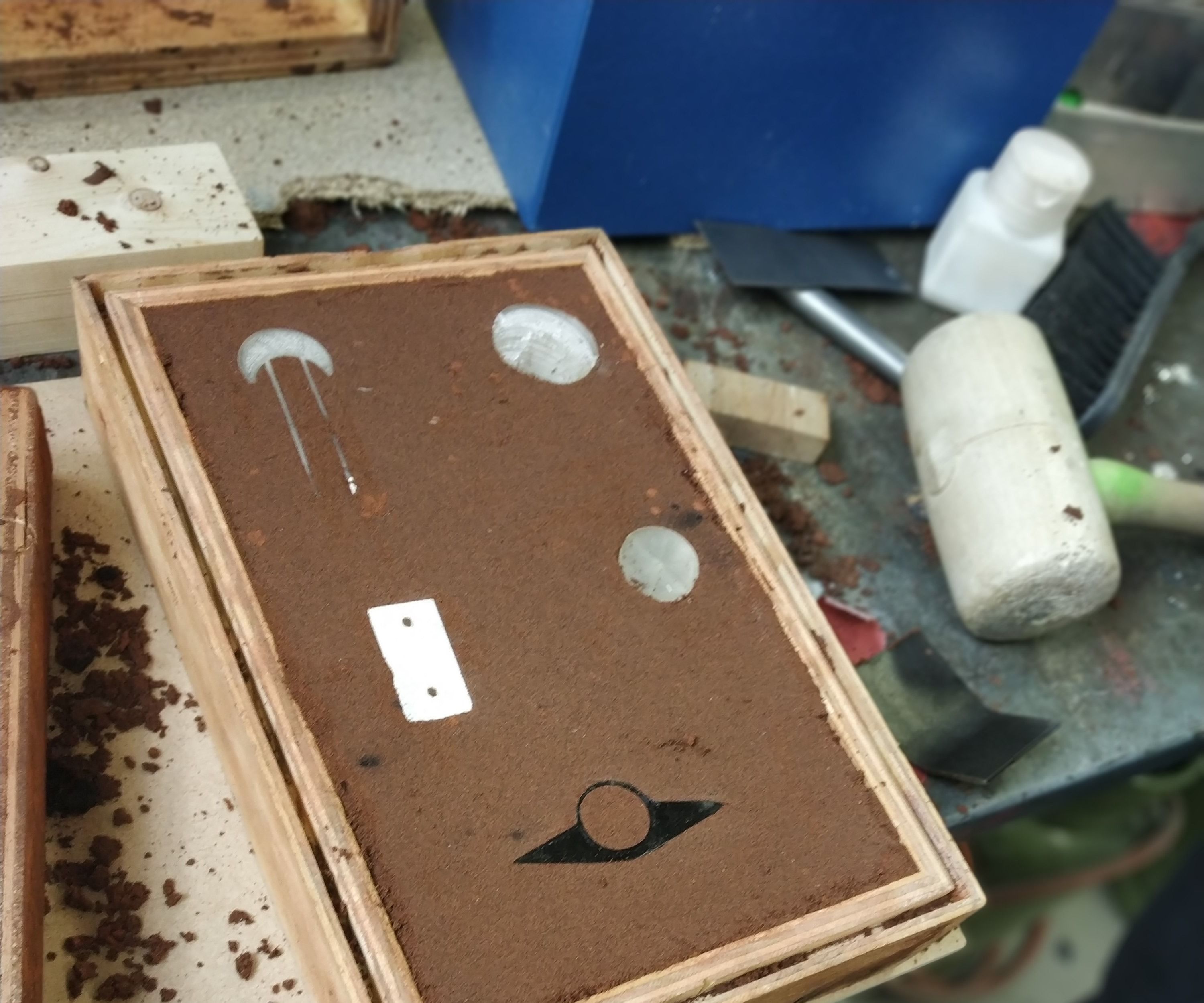 Metal Casting - Book Ring