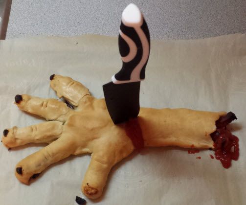 Delicious Halloween Zombie Severed Hand