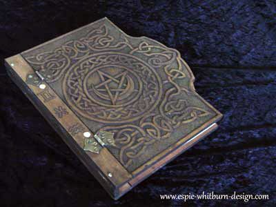 Hand Carved Book of Shadows