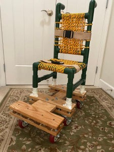 Airplane Wheelchair - DIY Personal Portable Aisle Chair (PVC)