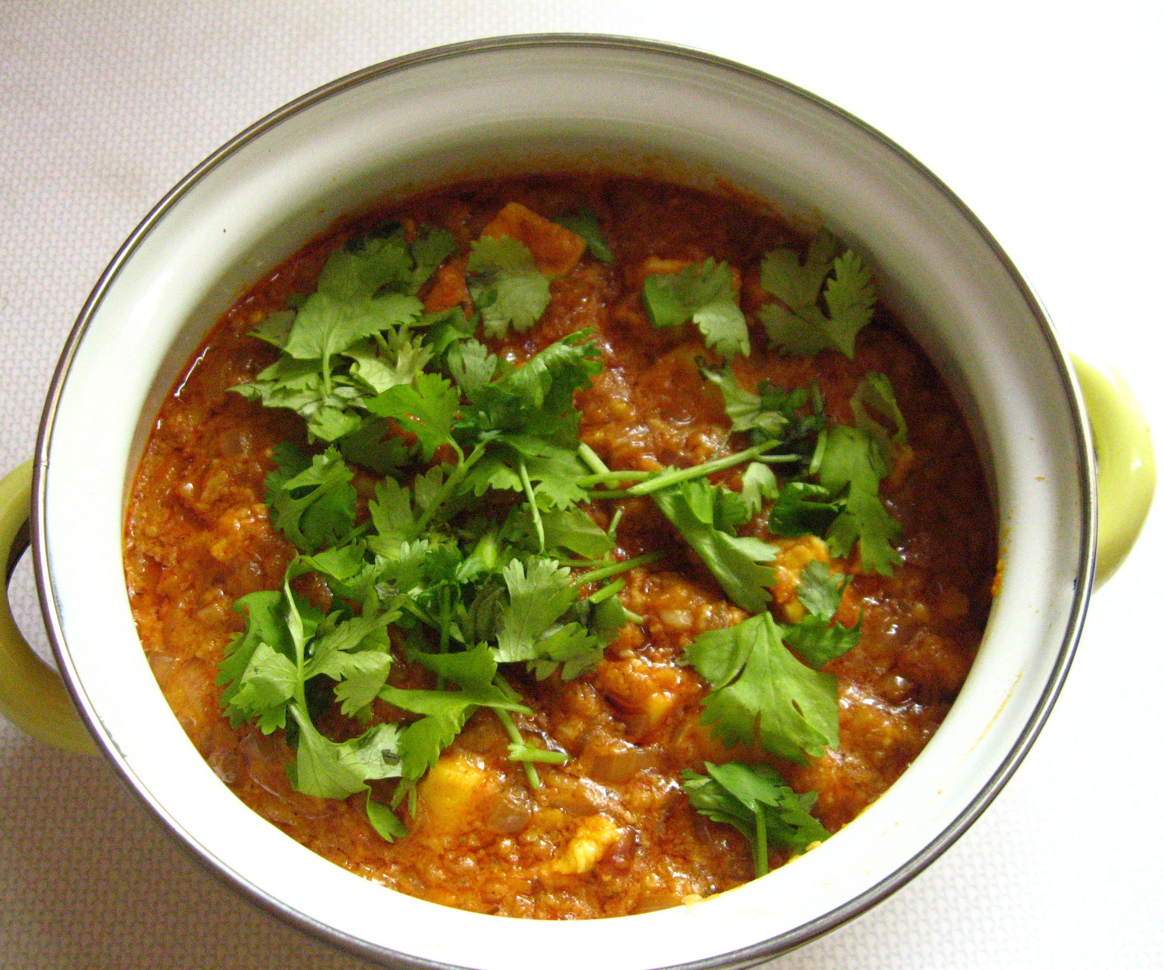 Paneer Butter Masala, an Indian Delicacy Made With Home-Made Cheese