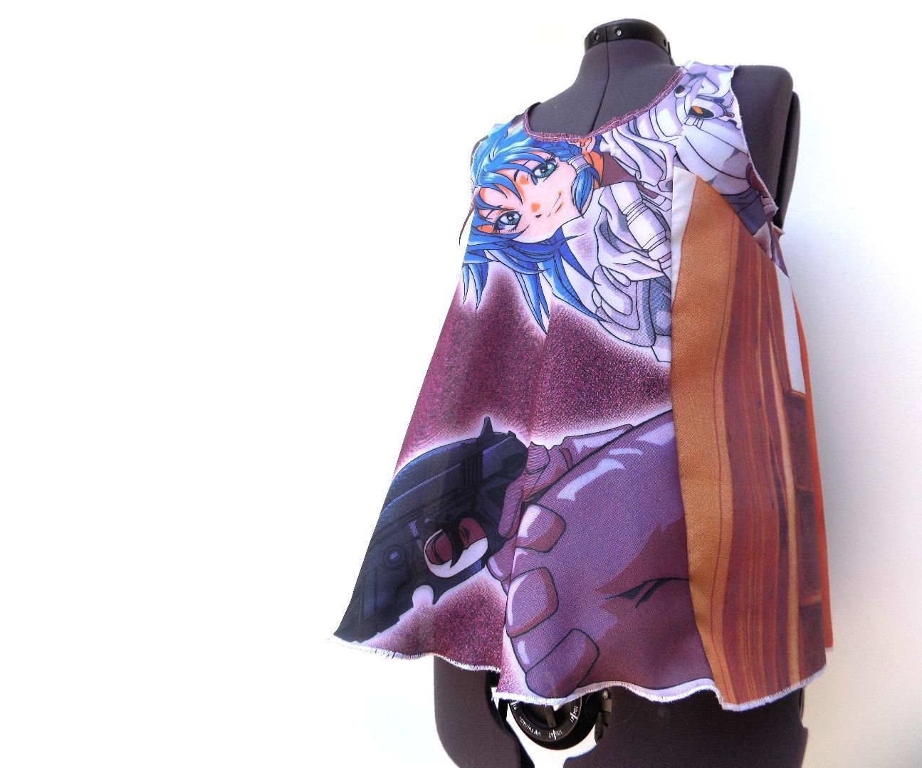 Upcycled Wall Scroll Shirt