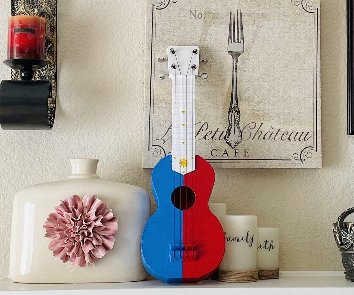 Playable 3D Printed Soprano Ukulele