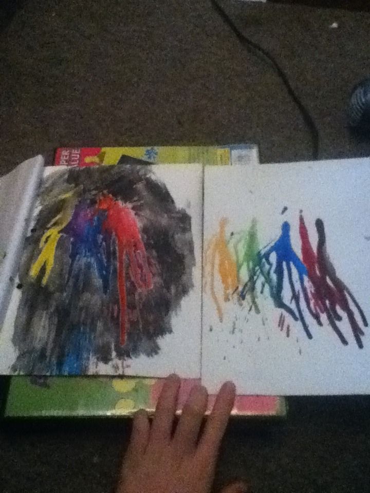 How To Make Cool Crayon Art