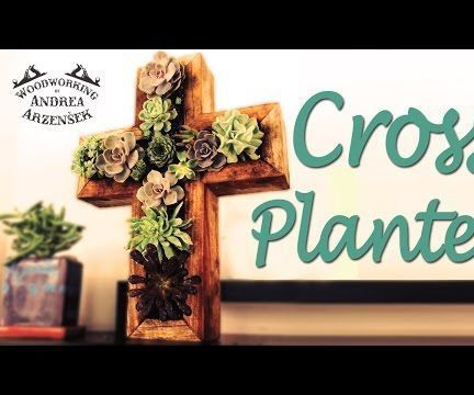 Make a Vertical Succulent Planter!