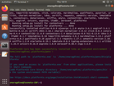 Installation of Esptool, Access GIT Repo, and Test Build.
