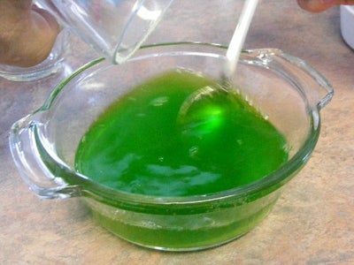 Making the Jell-O
