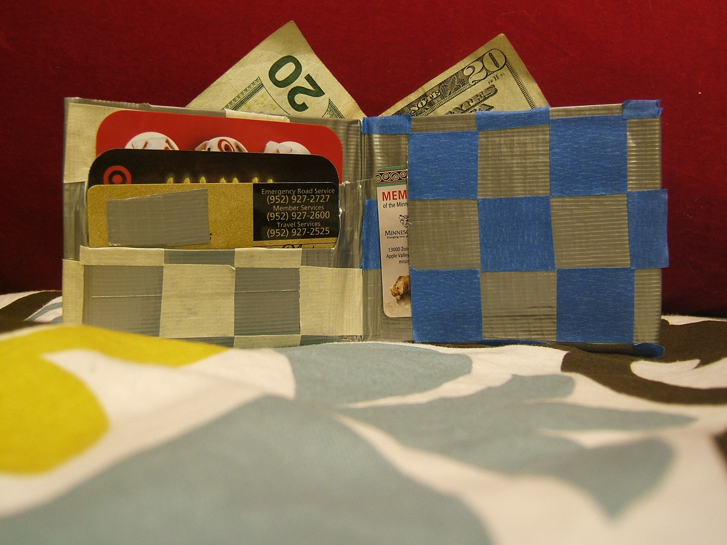 Duct Tape Wallet (how To) 8 Steps Instructables