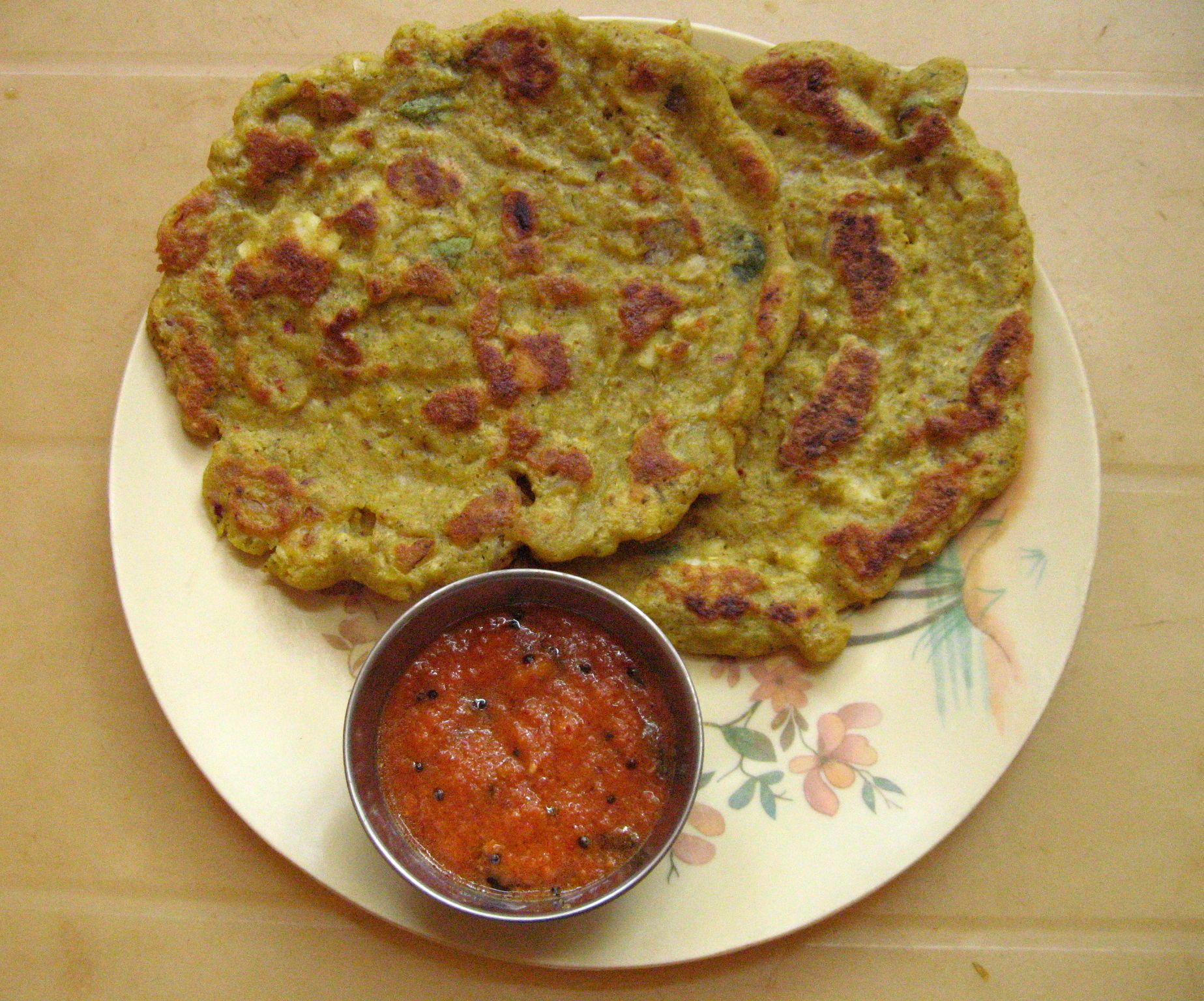 Adai With Mixed Millet and Pulses