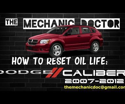 How to Reset Oil Life: Dodge Caliber 2007-2012