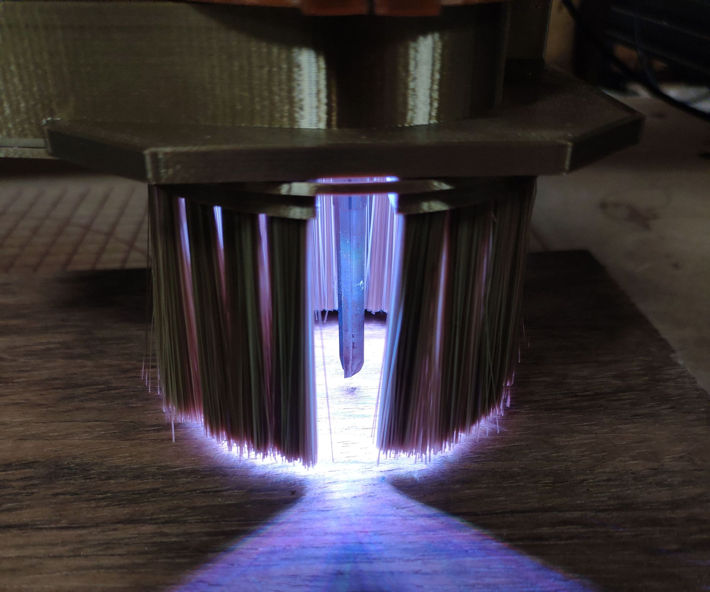 Dustshoe for Openbuilds C-Beam With Custom Shoes and LED's