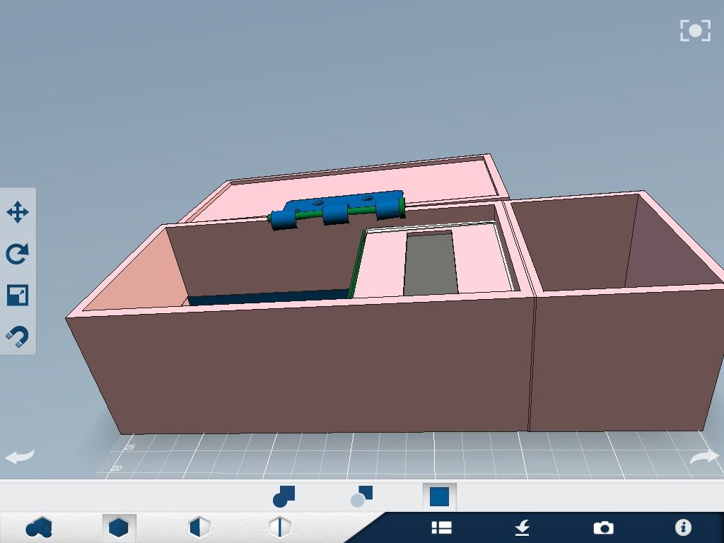 Treasure Box for Dividing Money and Documents and Other Stuff