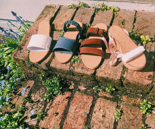 Hand-made Cork Shoes