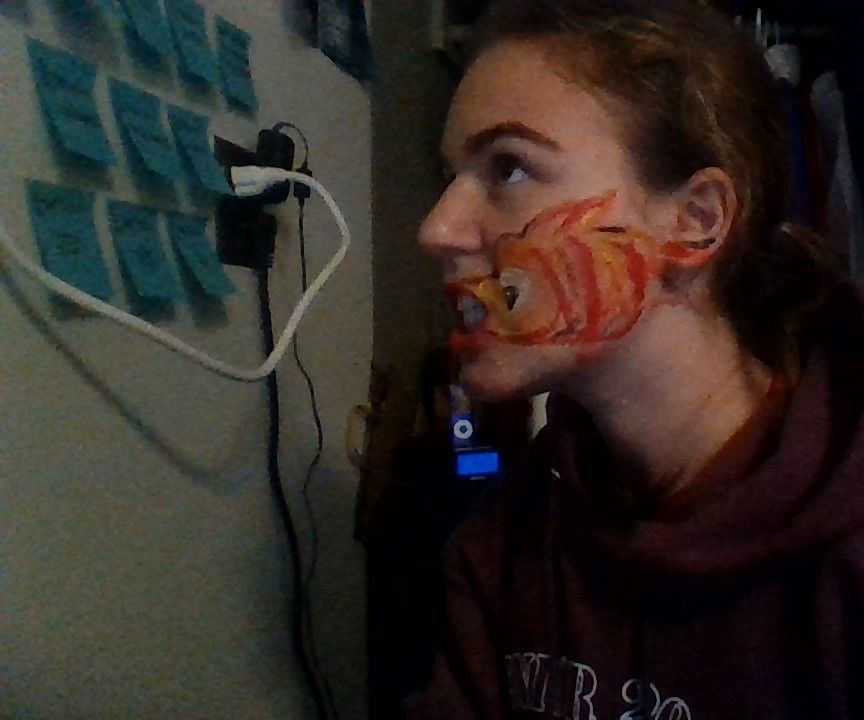 Fishy Face Paint