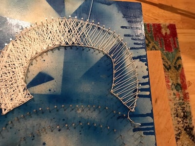 Cool Cool String Art 10 Steps With Pictures Instructables Cool Cool String Art 10 Steps With Pictures Instructables
