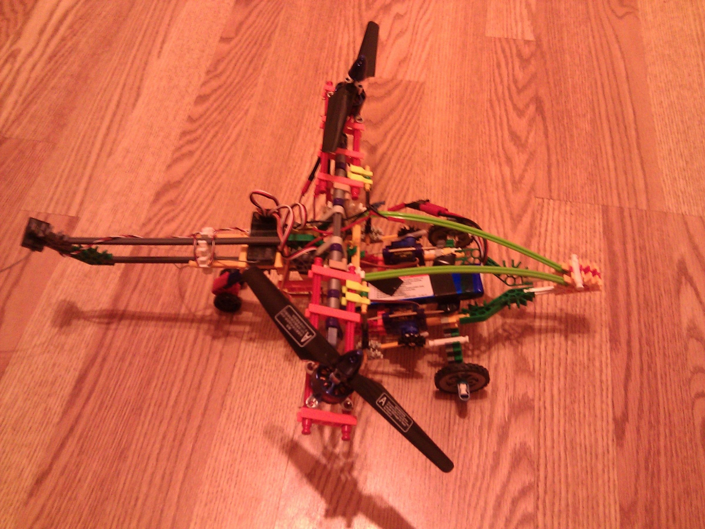 Knex Dual Rotor Helicopter Instructables