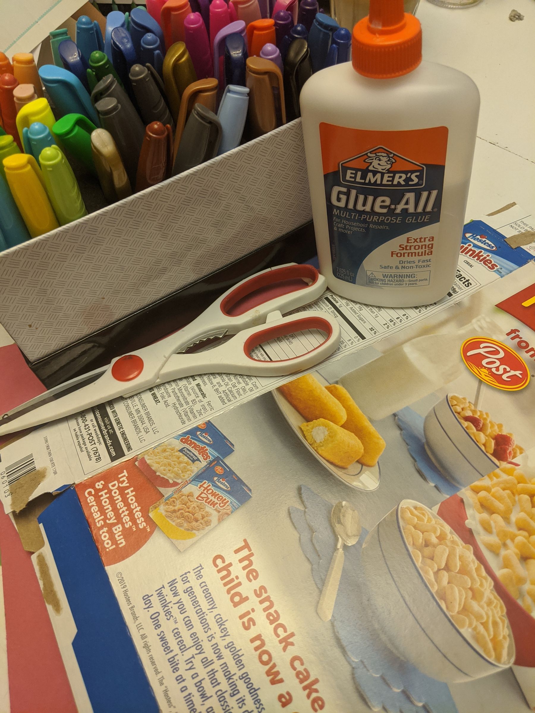 Cereal Box Tree 9 Steps (with Pictures) Instructables