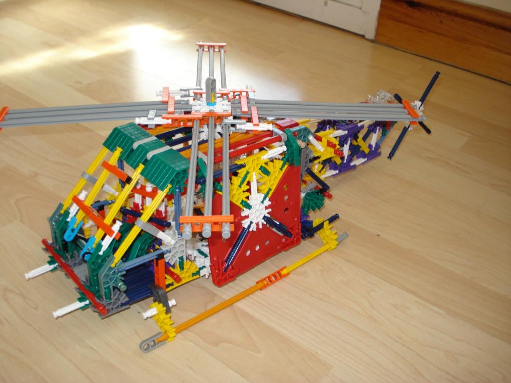 K'nex Helicopter 4 Steps Instructables