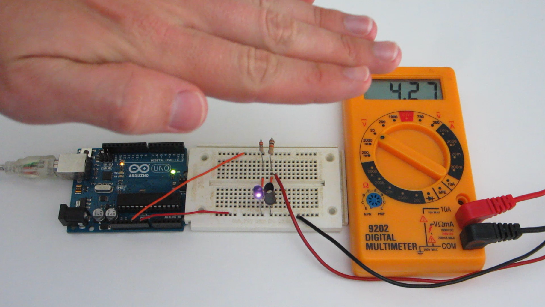 How an Infrared Proximity Sensor Works