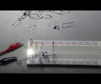 Discrete Analog Linear LED Using FET Square Law