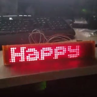 48 X 8 Scrolling LED Matrix Display Using Arduino and Shift Registers ...