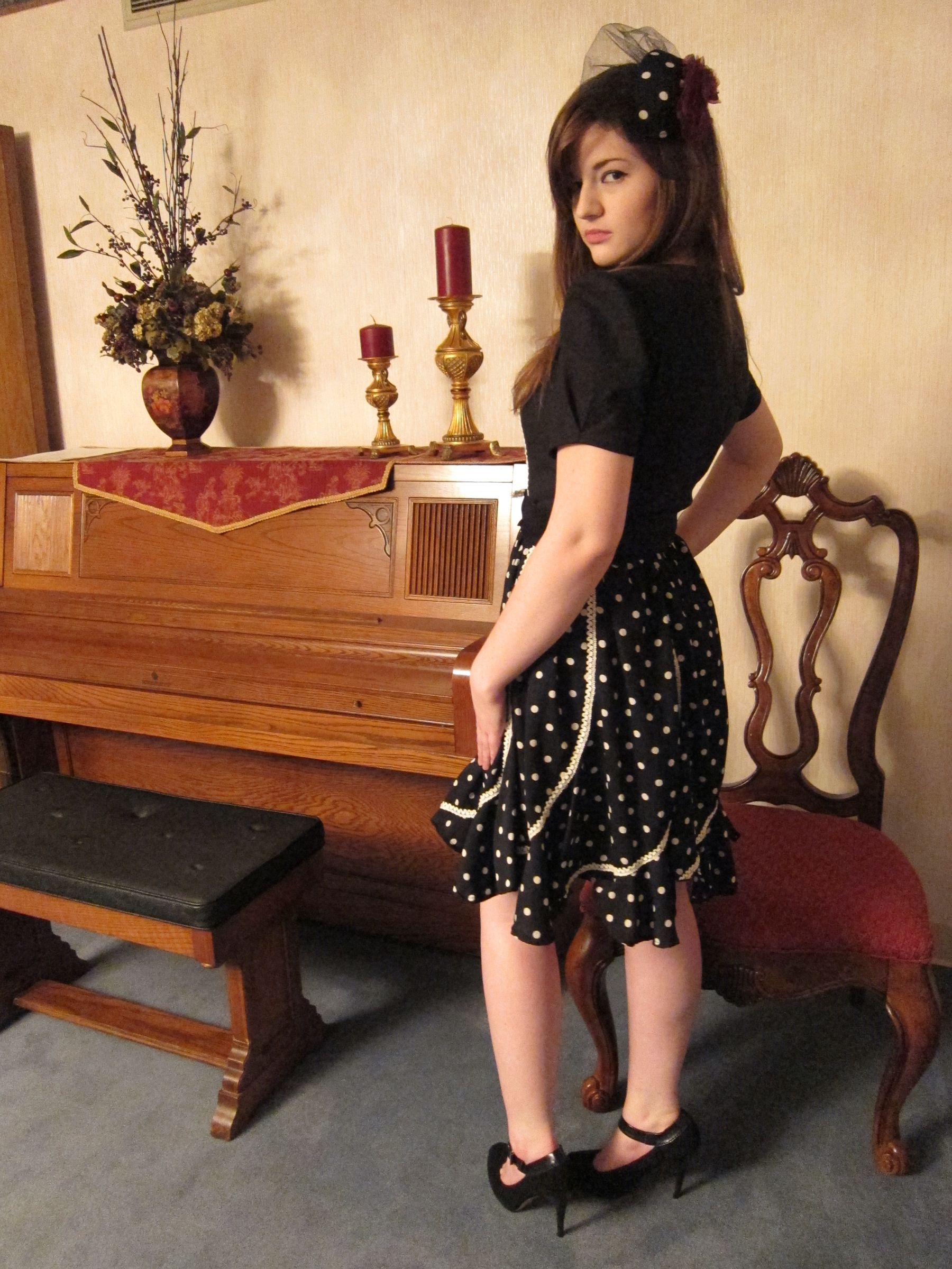 Retro Reconstructed Dress