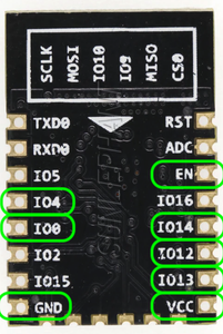 Put in the New ESP-12