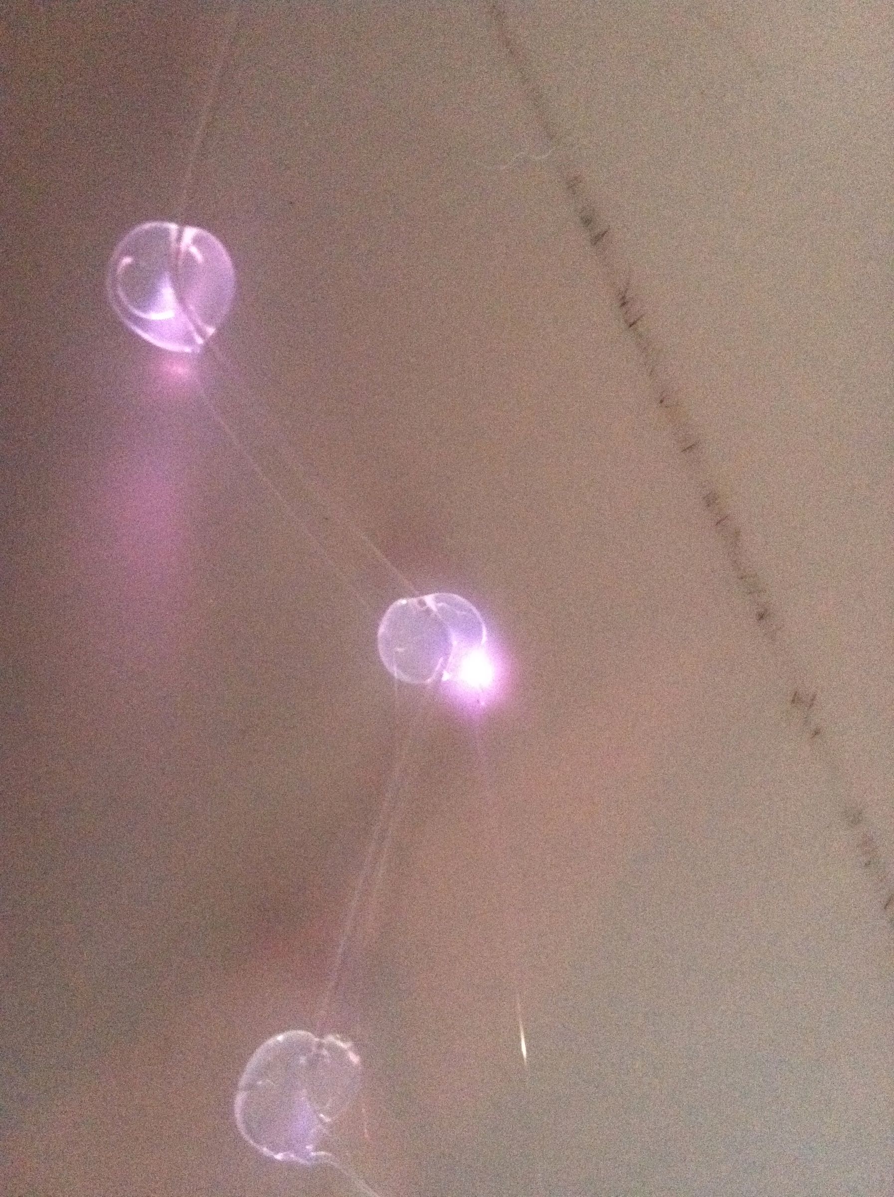 How to make a fiber optic light diffuser with a dot of hot glue