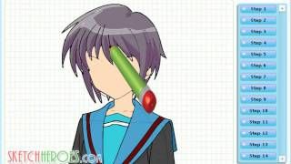 How to Draw Yuki Nagato