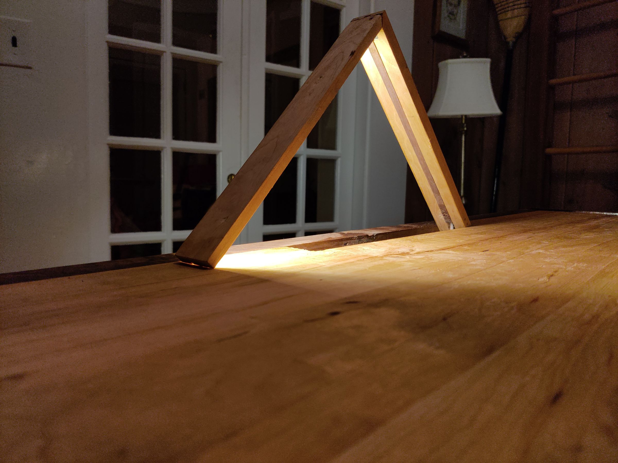 Table With Hidden Lamp 11 Steps (with Pictures) Instructables