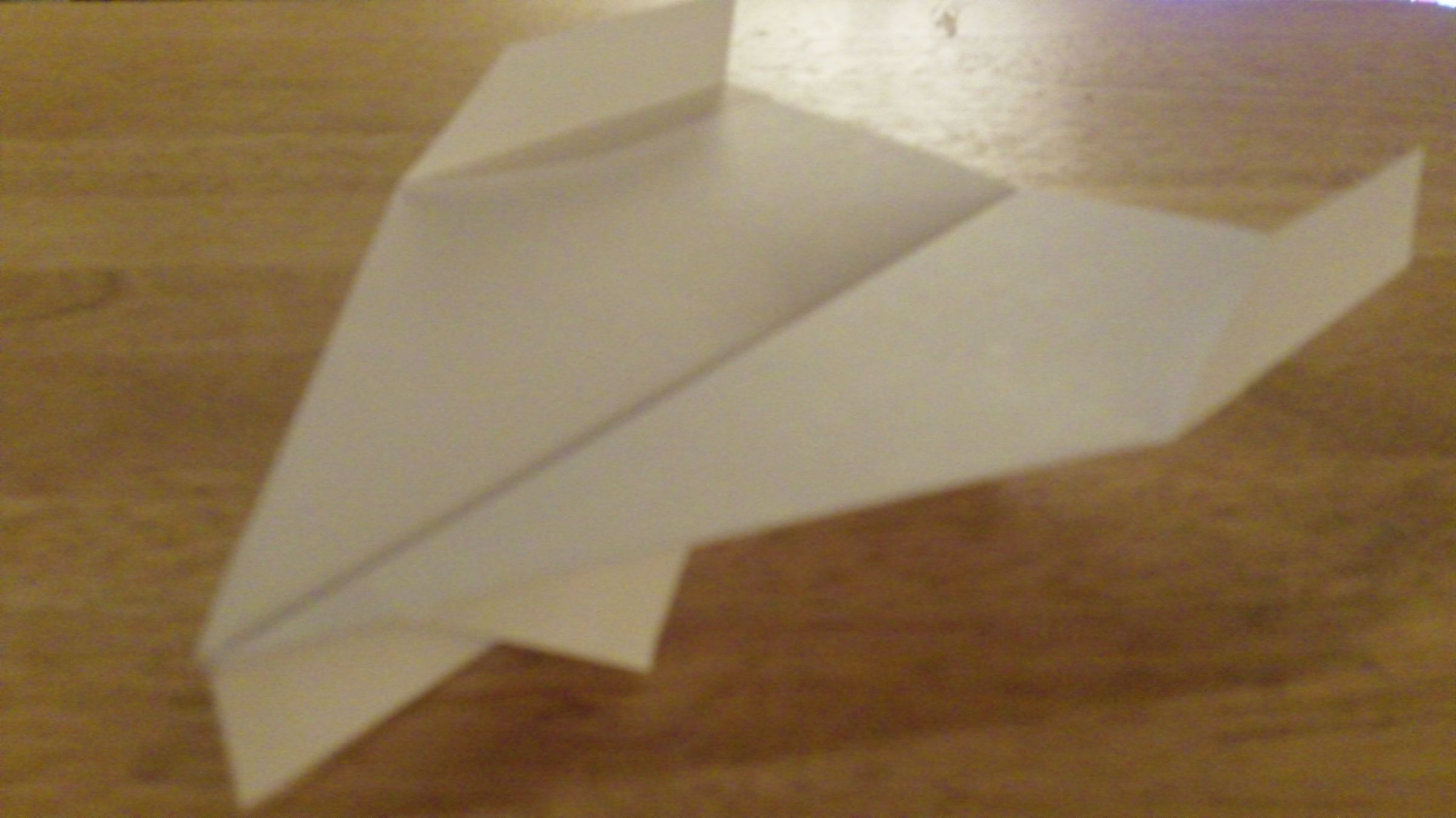 How to Make the Tigershark Paper Airplane