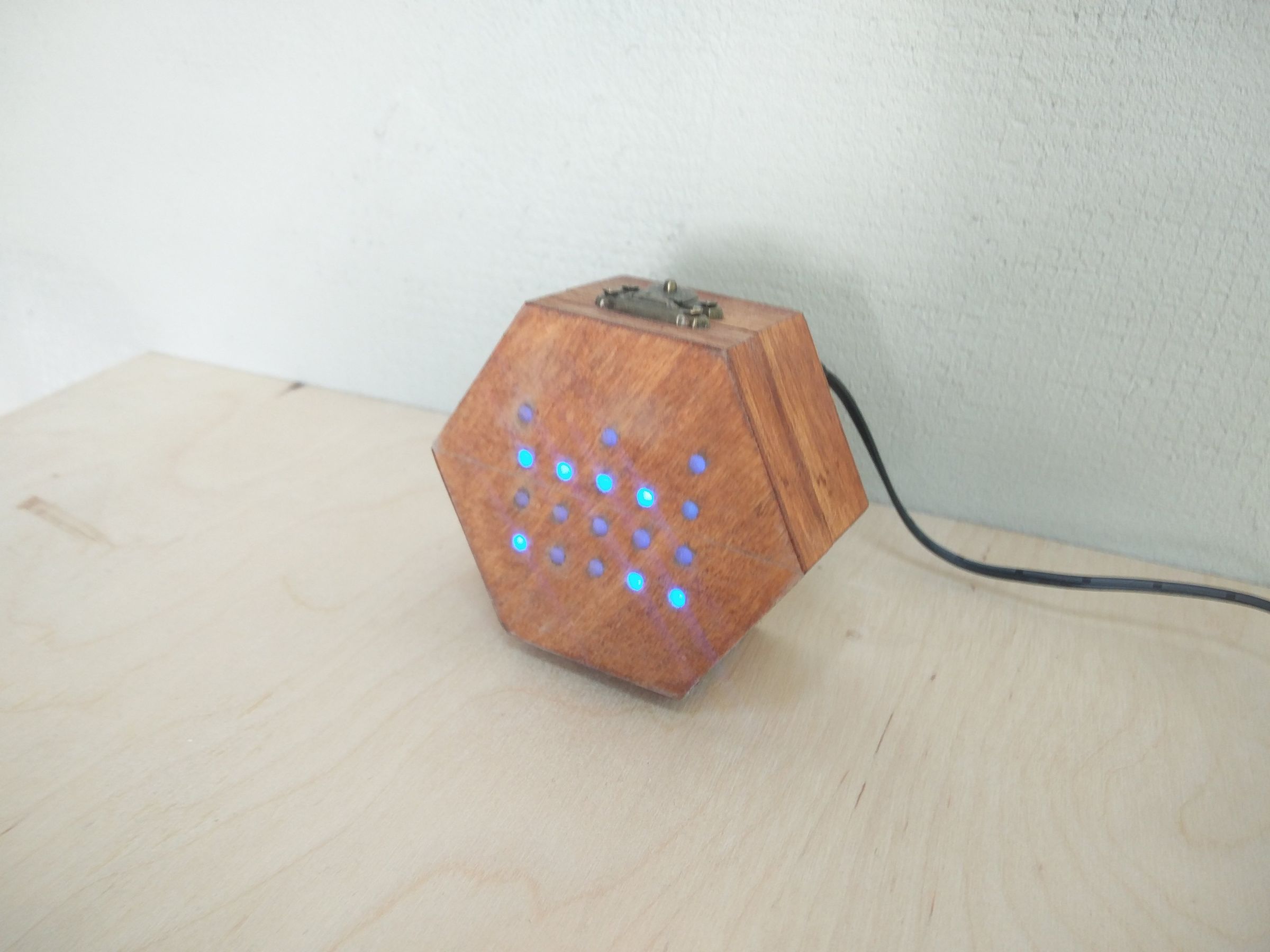 Binary Clock V1.0 5 Steps Instructables