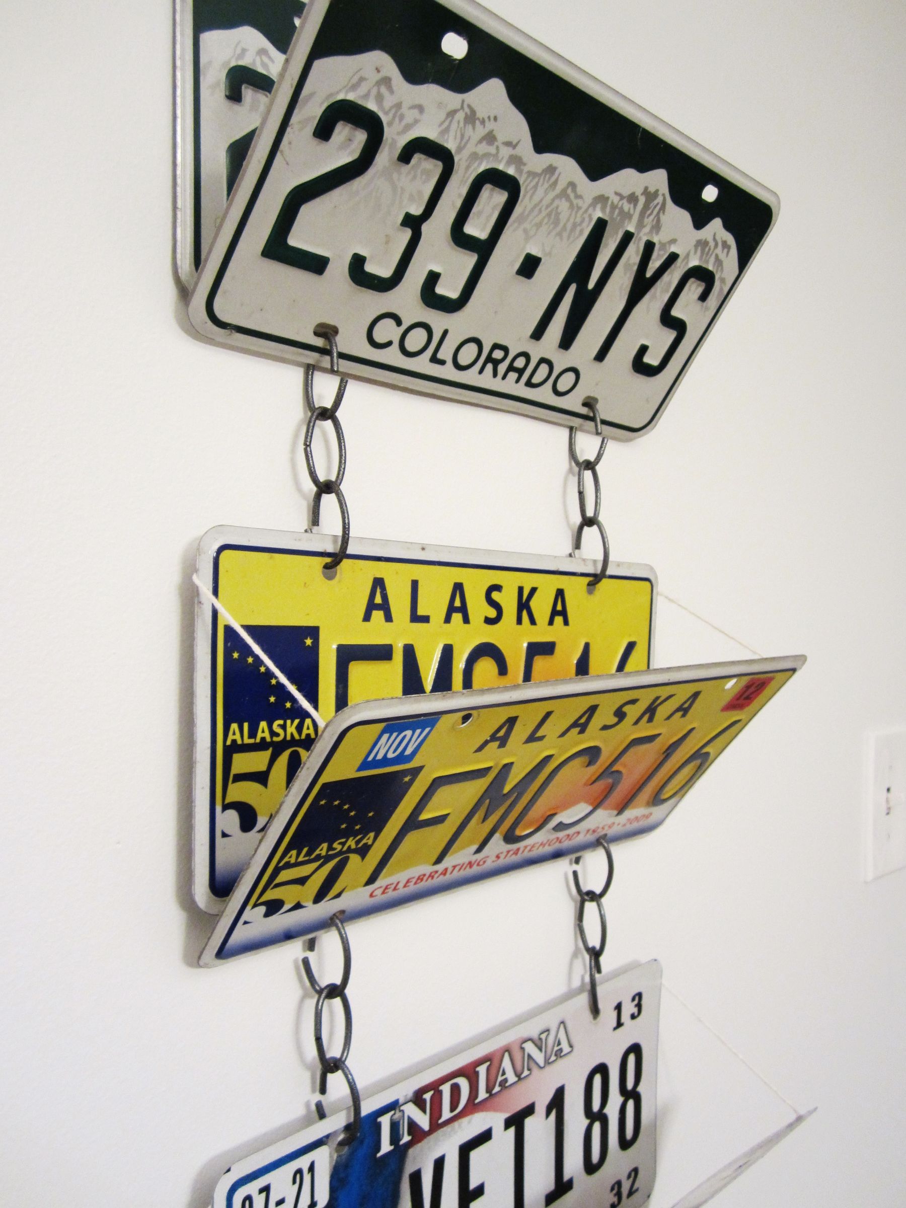 License Plate Mail Organizer (with Pictures) Instructables