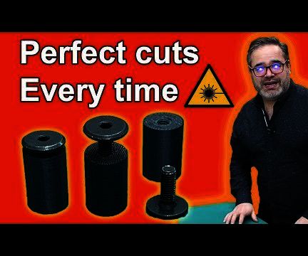 Magclips  - Magnetic Material Retention Clips for Laser Cutters 