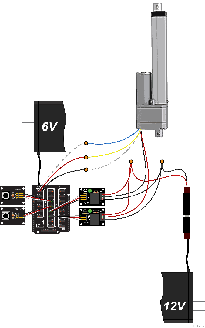 Control a Large Linear Actuator With Arduino : 5 Steps - Instructables