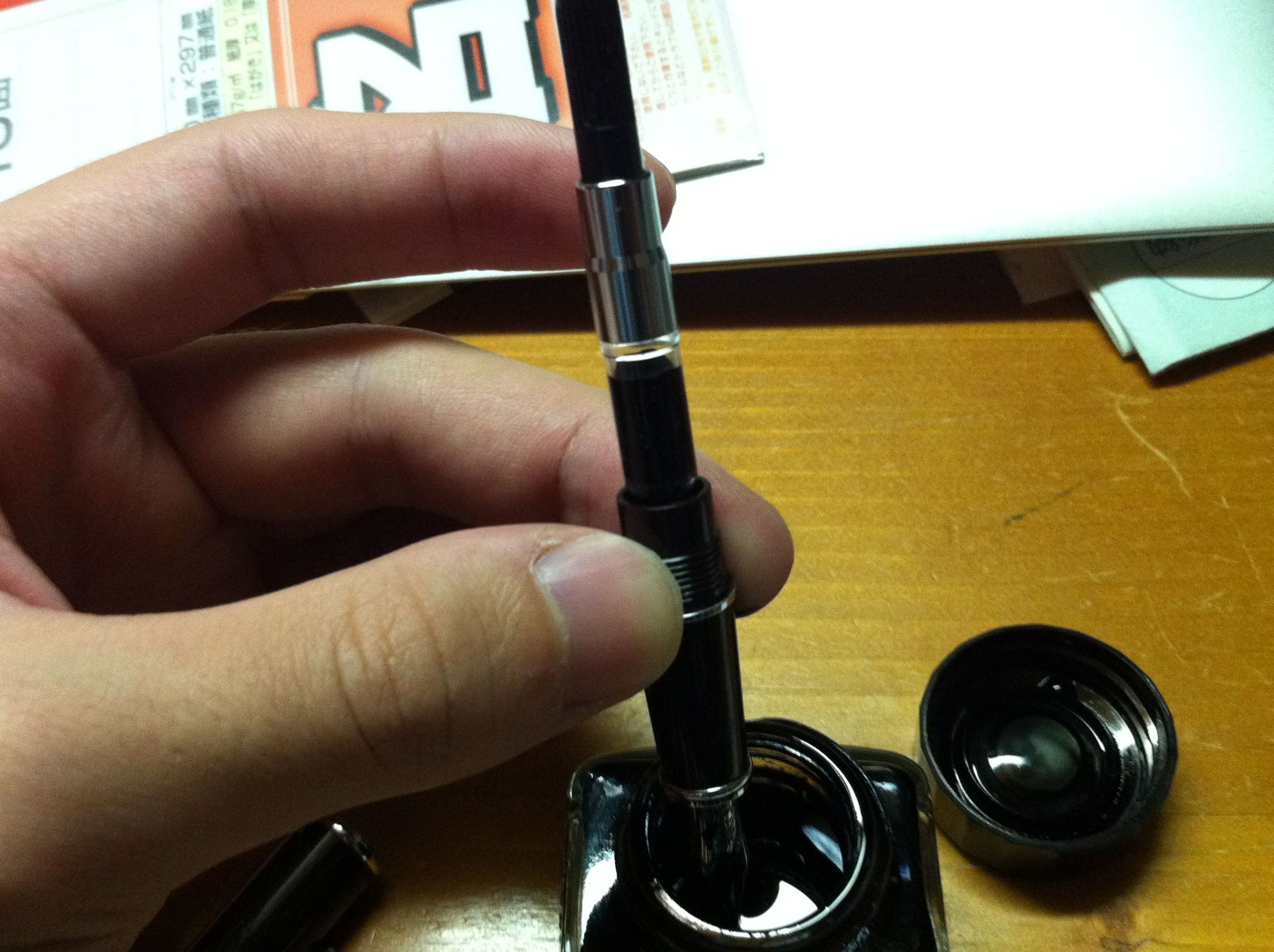 Change Fountain Pen Cartridge for Converter Instructables