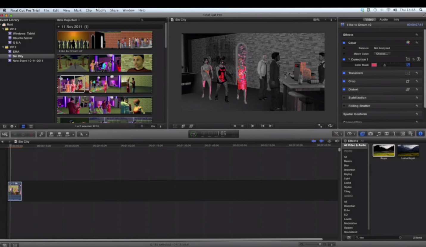 How to Do a Sin City Style Effect With Final Cut Pro X