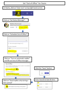 How to Turn on "out of Office' in Microsoft Teams