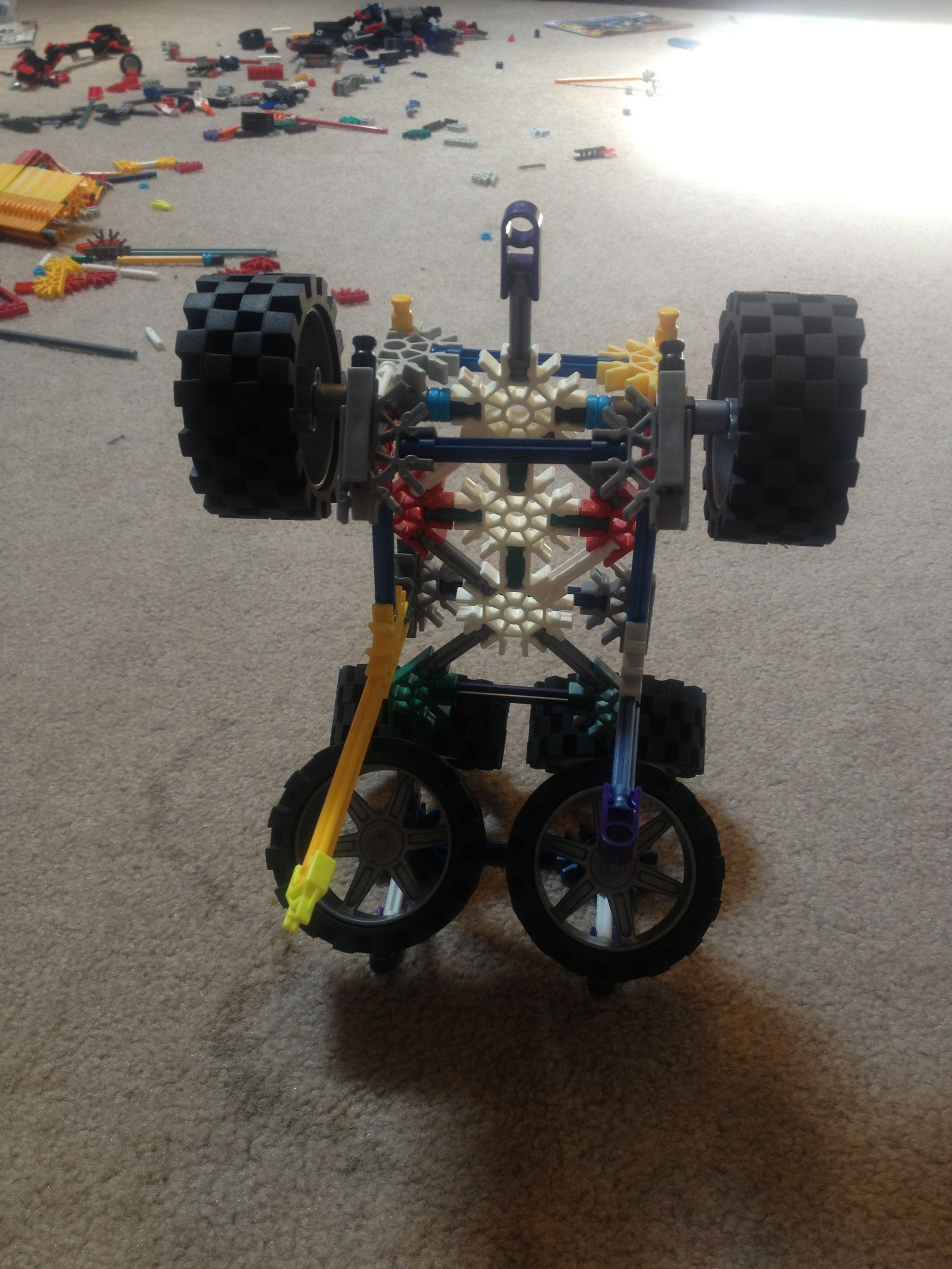 Knex Transformers Destroyer/ Leader