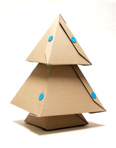 Makedo Mini Cardboard Christmas Tree