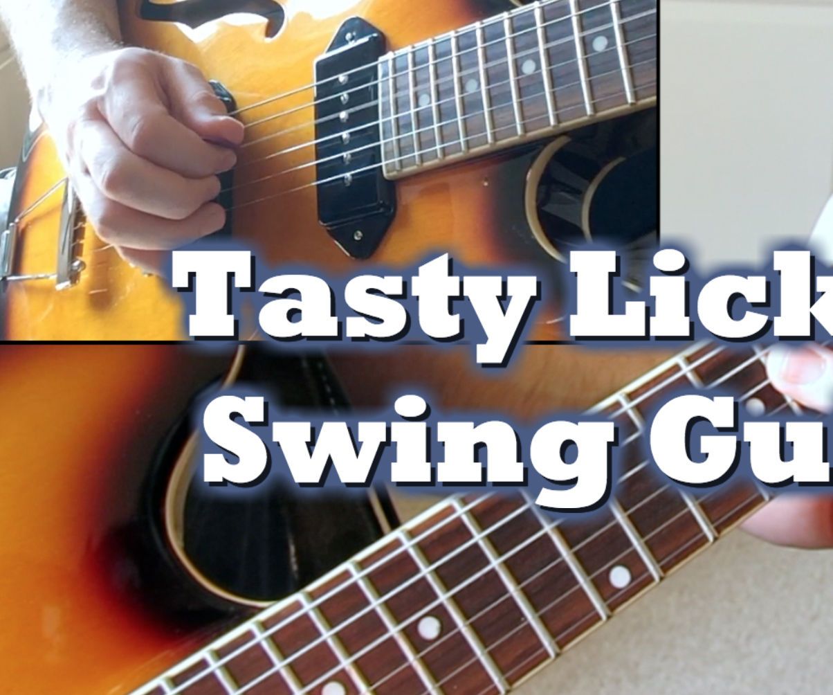 Swing Licks for Guitar in Bb