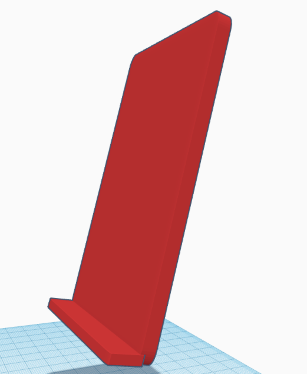 Phone Stand (with Charger Hole and Expanded Edges for Vertical and