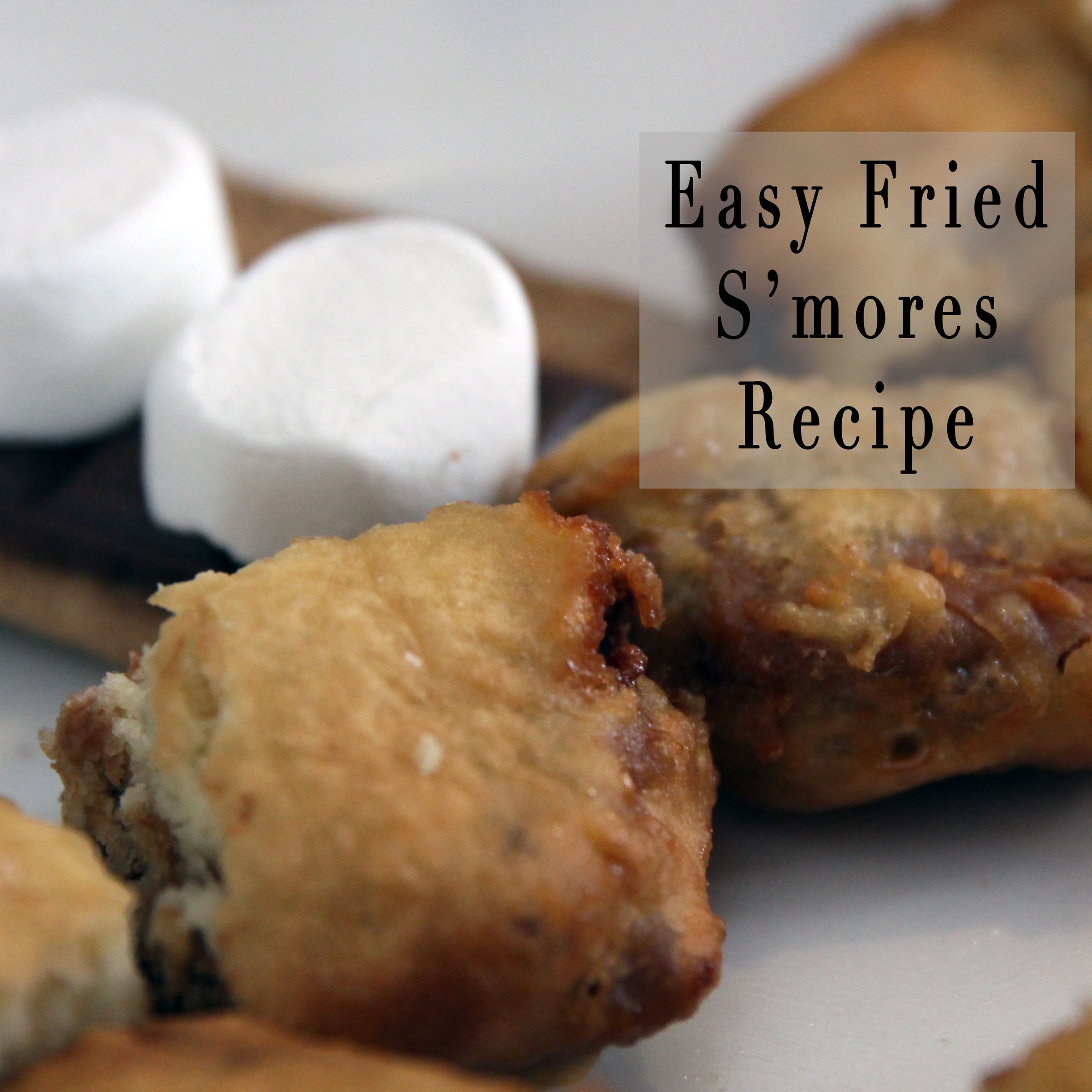 Easy Fried S'mores Recipe