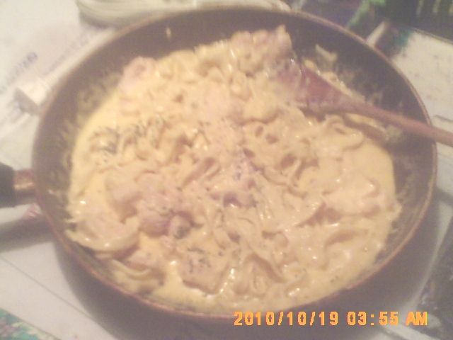 Fettucine Alfredo Abbreviated.