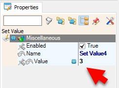In Visuino Add & Set Components