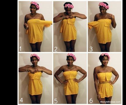 DIY T-Shirt Dress