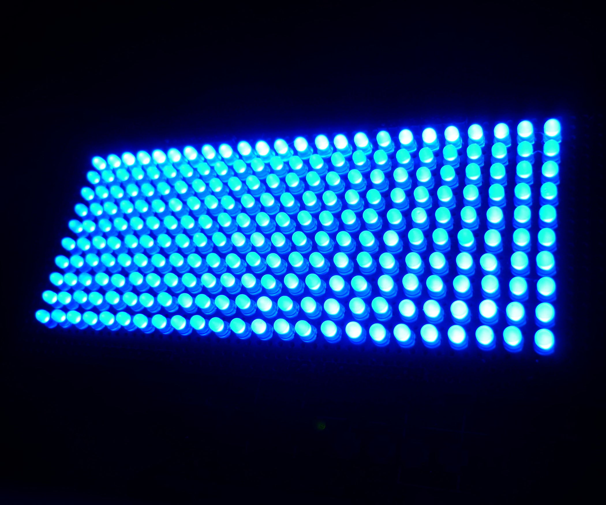 24 X 10 LED Matrix (Arduino Based) : 9 Steps - Instructables